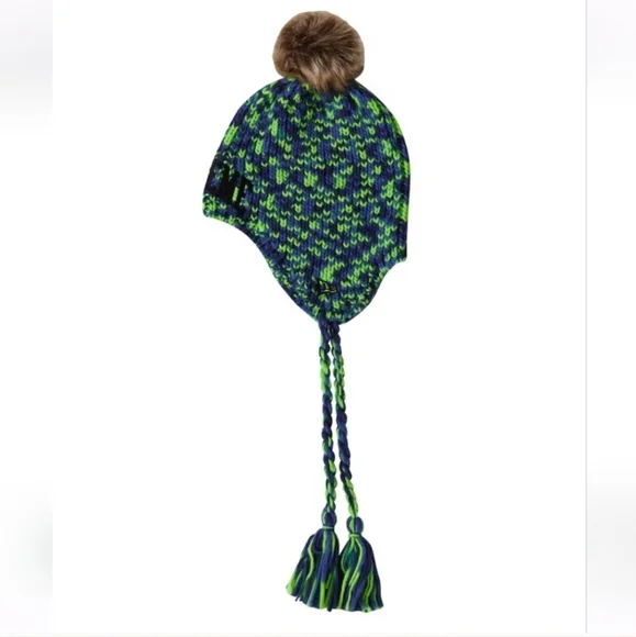 NWT Supreme New Era Toboggan Green Blue Beanie - Picture 4 of 6